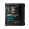 Caixa LOGIC CONCEPT Portos ARGB ATX Mid-Tower, preto
