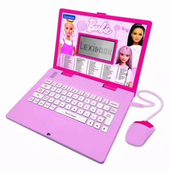 Portátil educativo bilingue para crianças Lexibook Barbie JC598BBi17 – brinquedo educativo bilingue