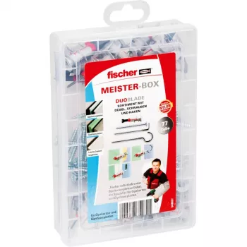 Fischer DUOBLADE 77 Master-Box conjunto de ancoragens para pladur