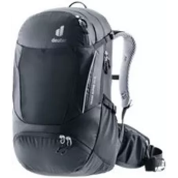 Mochila DEUTER Trans Alpine 28 SL – preta, 28 L, compatível com sistema de hidratação