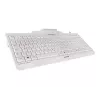 Teclado com smartcard com fio CHERRY KC 1000 SC cinzento-claro USB QWERTY UK