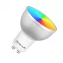 Lâmpada inteligente LED Tellur GU10 5W RGB regulável – casquilho GU10, 5 W, RGB, controlo inteligente