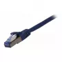 Cabo patch RJ45 Synergy 21 CAT6A 500 MHz 1,5 m azul S-STP S/FTP componentes testados AWG26 - Cabo - Rede