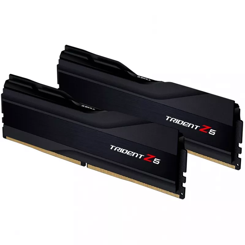DIMM 32 GB DDR5-6000 (2x 16 GB) Dual-Kit, memória preta, F5-6000J3636F16GX2-TZ5K, Trident Z5, INTEL XMP
