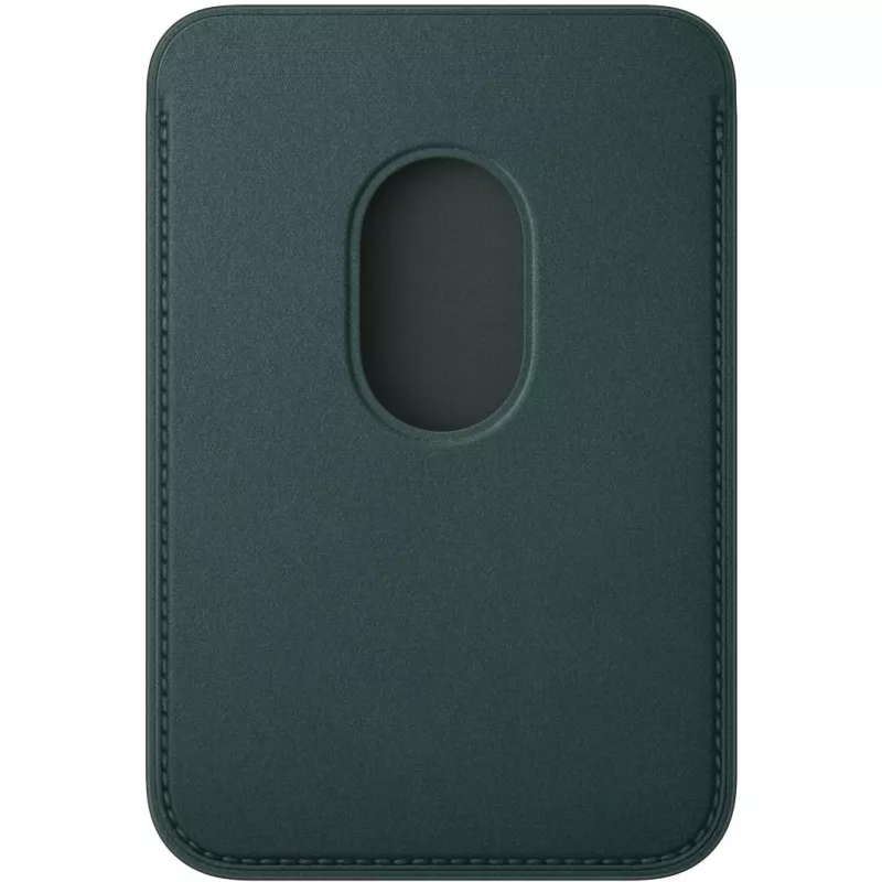 Apple iPhone carteira FineWoven com MagSafe – verde-escuro