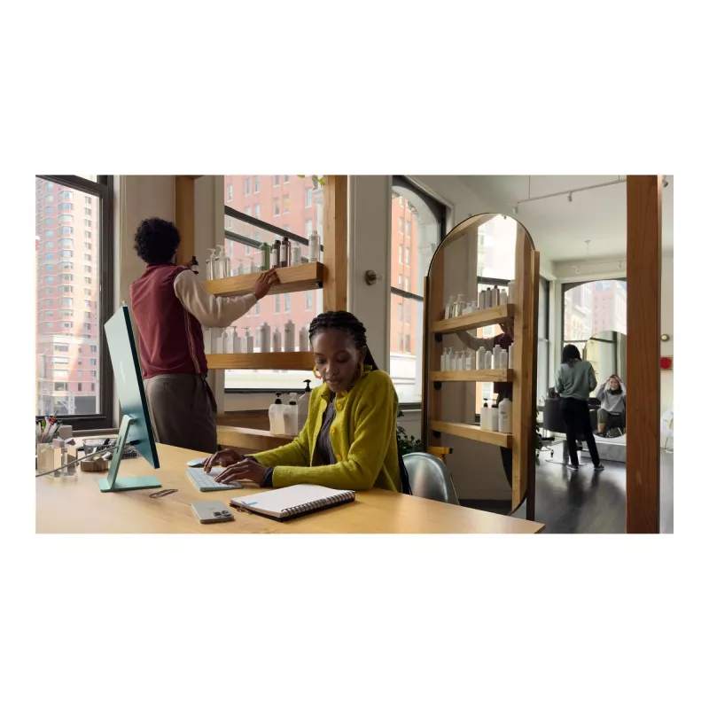 iMac 24 polegadas: M4 10/10, 16 GB, 512 GB SSD – verde