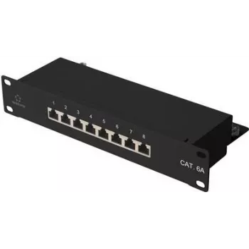 Patch panel de rede RF-4870828 8 portas CAT 6a (RF-4870828)