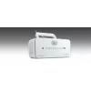 Sistema estéreo portátil Muse M-28RDW – leitor de CD/MP3, sintonizador FM/MW, 3W RMS, branco, 1,4 kg