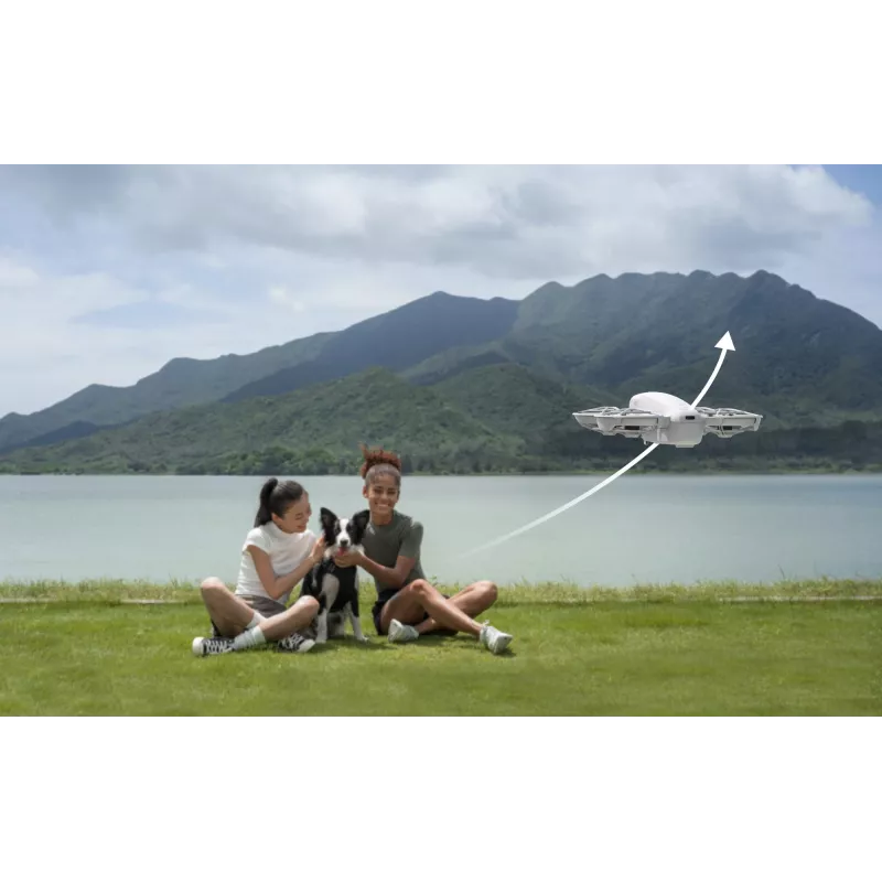 DJI Neo Fly More Combo (DJI-RC-N3) drone leve de 135g com câmara 4K Ultra HD, até 18 minutos de tempo de voo com 1 carga, 3x baterias, telecomando