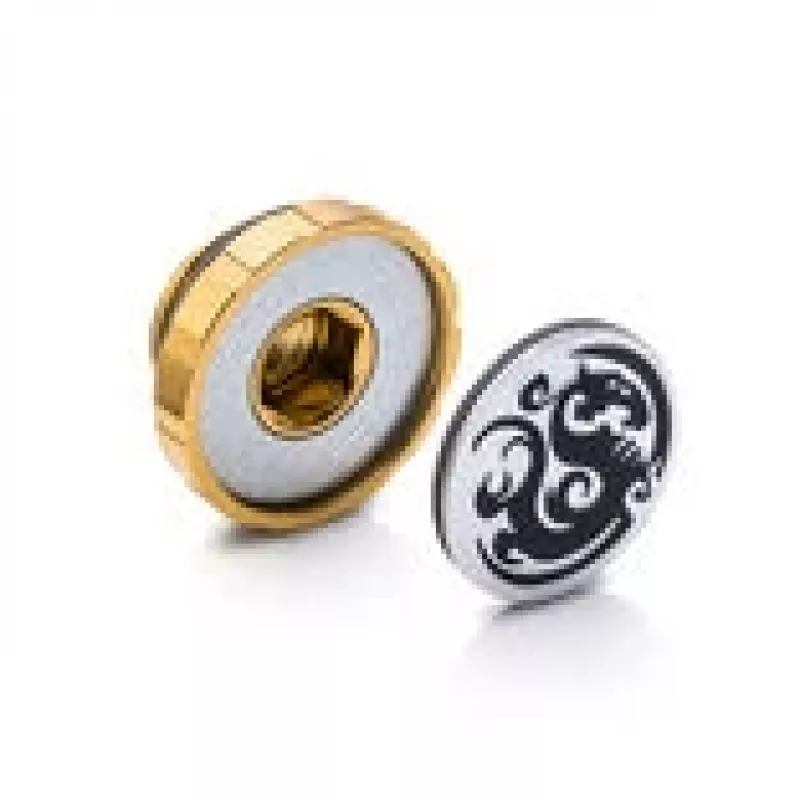 BitsPower tampões roscados G1/4 (4 unid.) Stardust Gold – BitsPower BPM-TBC06-4P