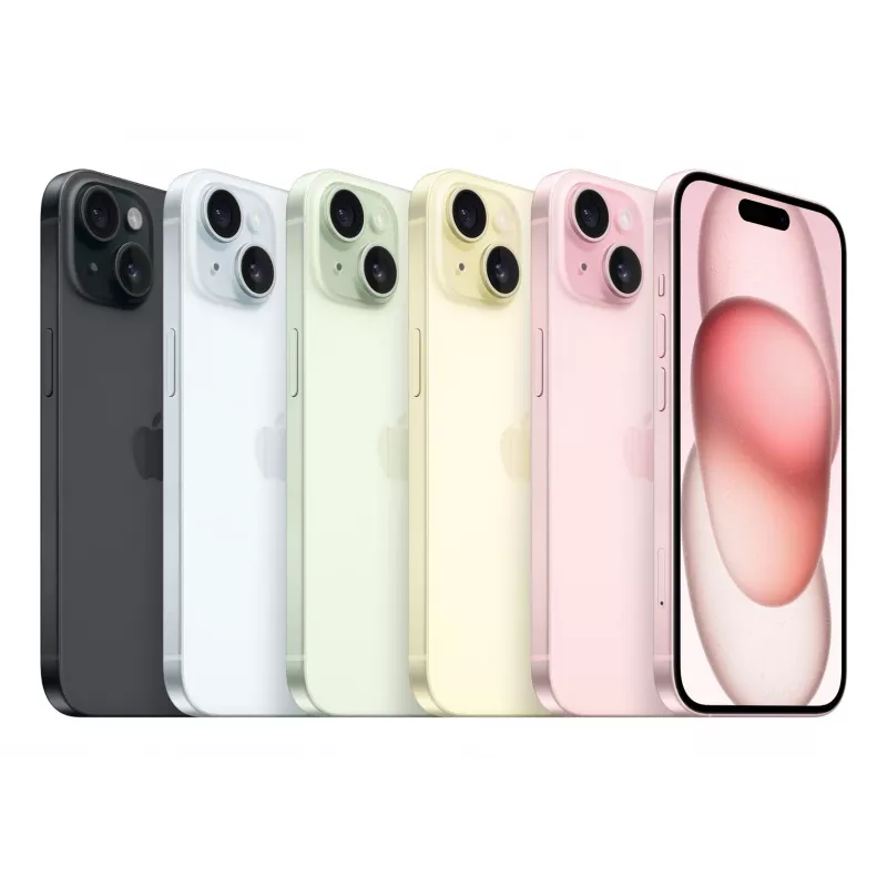 Apple iPhone 15 15,5 cm (6.1) Dual SIM iOS 17 5G USB Type-C 256 GB Azul