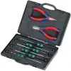 Alicate multiusos Knipex Knipex Estojo para alicates de eletrónica vermelho
