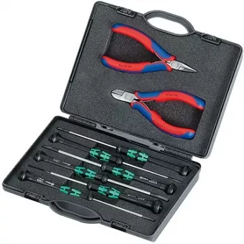 Alicate multiusos Knipex Knipex Estojo para alicates de eletrónica vermelho