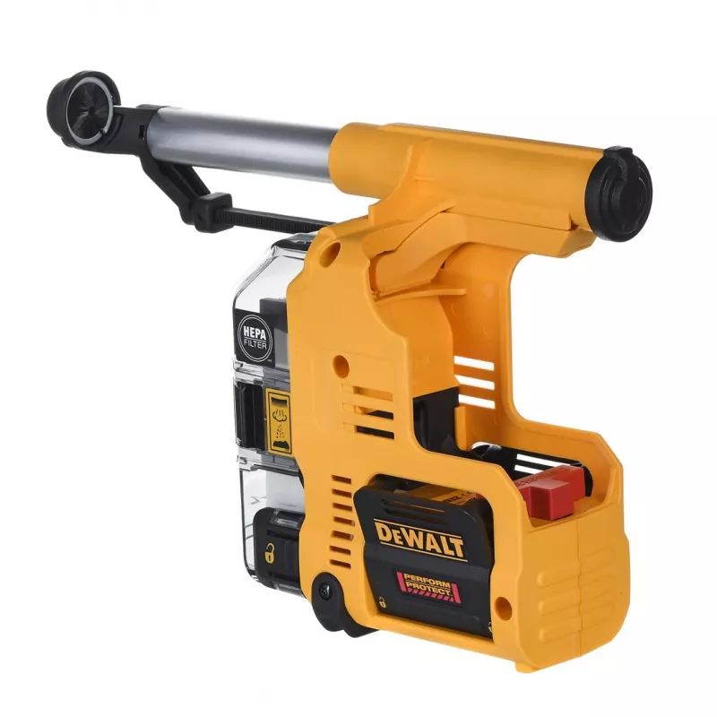 Aspiração de pó DeWalt D25303DH-XJ, portátil 340 mm, 1,4 kg, amarelo