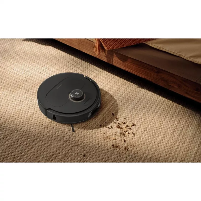 Aspirador robô Roborock Qrevo MaxV — 4200 Pa, 5200 mAh, 180 min de autonomia, 0,33 l de depósito de pó, base de autodescarga