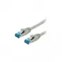 Cabo de rede Cat6a VALUE 1,5 m cinzento S/FTP