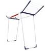 Estendal Leifheit Pegasus 180 Maxx Winged — estendal de chão, 18 m de comprimento de secagem, altura ajustável 1080–1280 mm, 550×1100×1280 mm, azul/branco