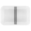 Recipiente para almoço ZWILLING FRESH & SAVE 1 l, plástico com vedação de silicone, cinzento/branco
