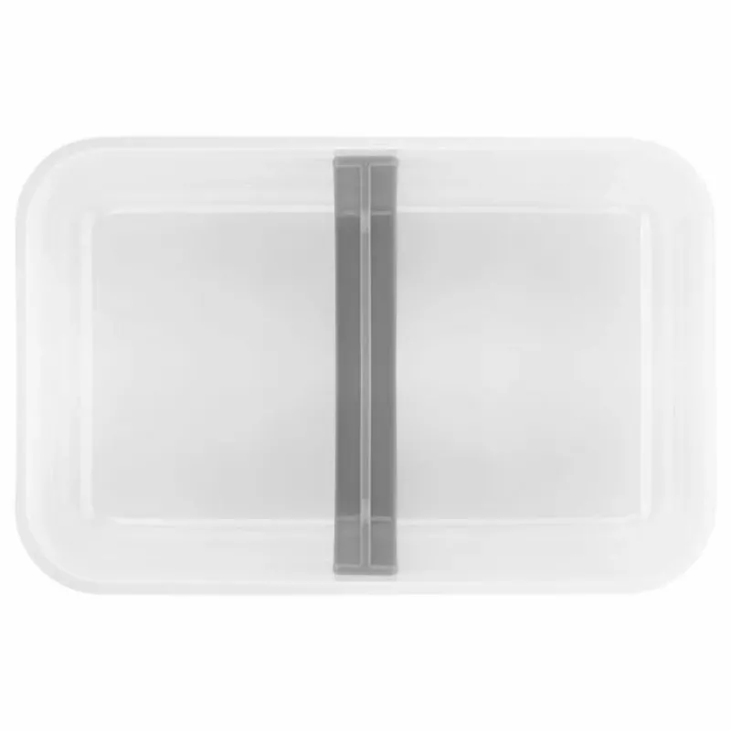 Recipiente para almoço ZWILLING FRESH & SAVE 1 l, plástico com vedação de silicone, cinzento/branco