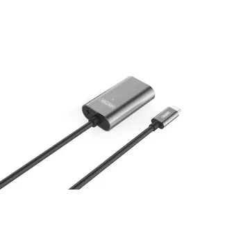 Cabo USB UNITEK U305A 5m USB 3.2 Gen 1 USB C cinzento