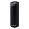 Garrafa a vácuo Kambukka Olympus 500 ml — aço inoxidável 18/10, isolamento a vácuo, preto, base antiderrapante