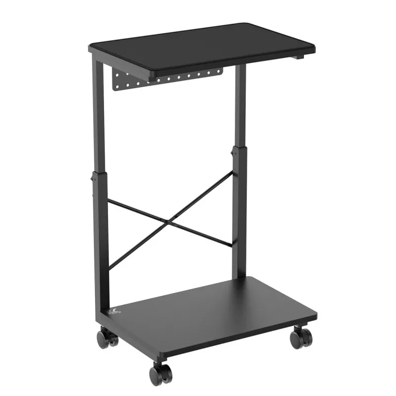 Suporte móvel para CPU com prateleira NanoRS, máx. 80 kg, altura ajustável 550–850 mm, RS430