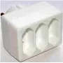 Caixa de tomadas Type-C e+p EA 3 Branco
