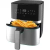 Fritadeira de ar quente CECOTEC Cecofry Full Inox Pro 5500 Pro com acessórios