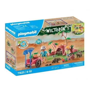 Conjunto de figuras Wiltopia 71625 Abrigo de wombat
