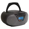 Micro-sistema de áudio Aiwa BBTU-400BK, leitor CD/MP3/FM-PLL/BT (Preto)