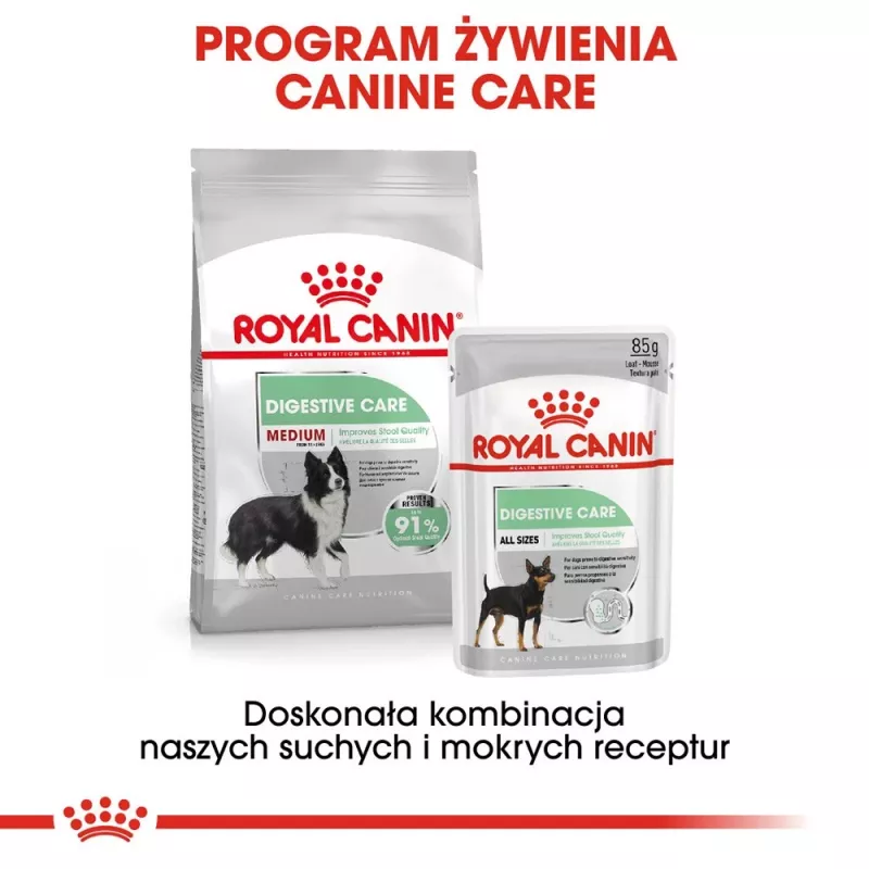 ROYAL CANIN CCN Medium Digestive Care - Alimento seco para cães - 3 kg