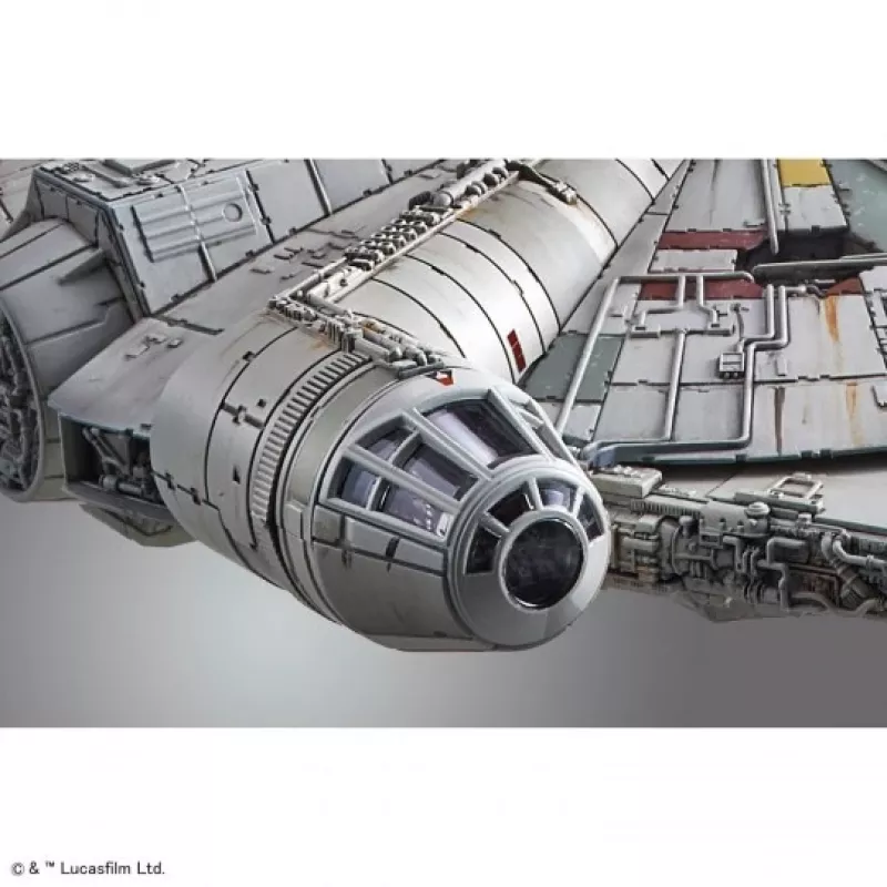 Kit de montagem REVELL Millennium Falcon escala 1:144 — kit em plástico nave espacial