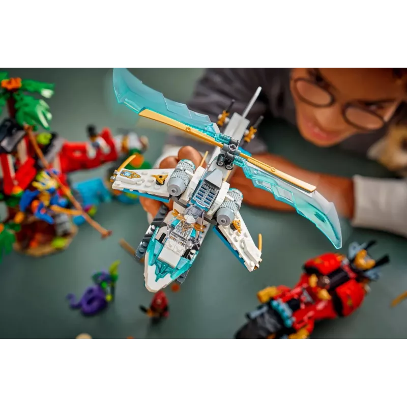 LEGO NINJAGO 71857 Batalha na casa na árvore do veículo ninja