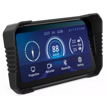 Dashcam Navitel MS850 DUAL — gravador de mota de dois canais com Wi‑Fi