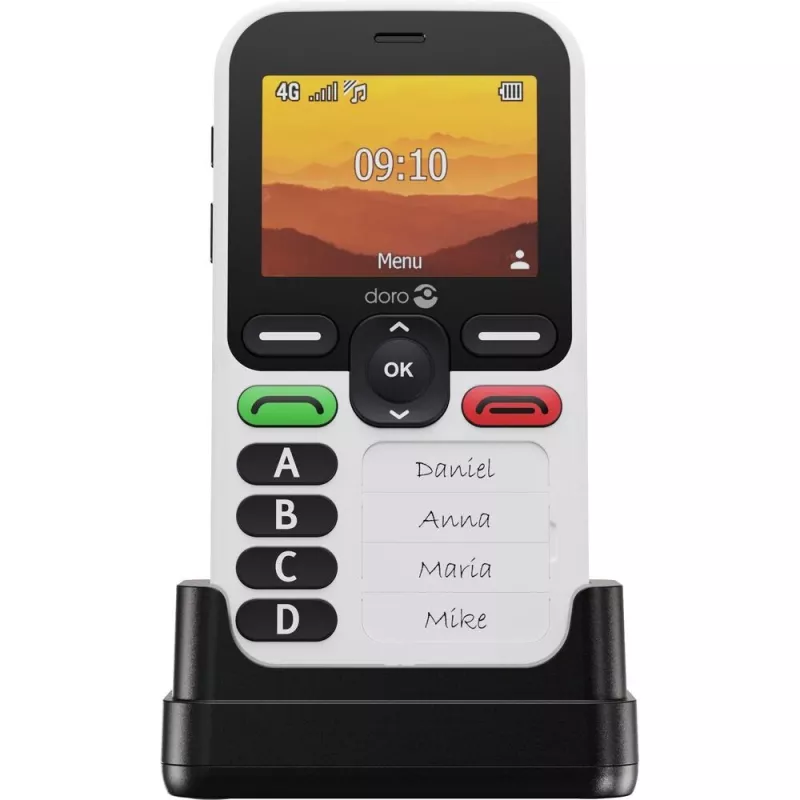 Smartphone Doro Leva X10 2,4 polegadas 1150 mAh grafite