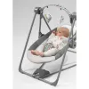 Cadeira de bebé Lionelo OTTO COZY cinzento — cadeira de bebé compacta, assento macio, cinto de segurança