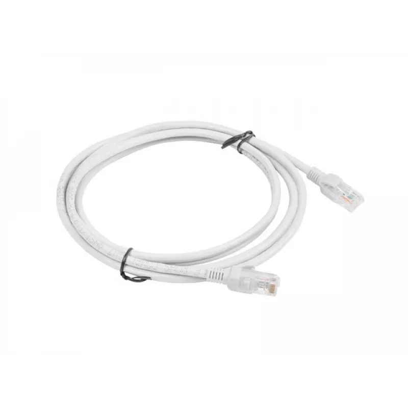 Cabo de rede Lanberg PCU5-10CC-0200-S 2 m Cat5e U/UTP (UTP) cinzento (PCU5-10CC-0200-S)