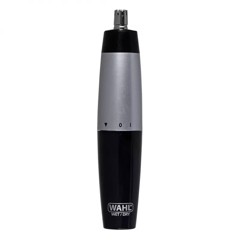 Aparador de pelos do nariz e orelhas Wahl 05642-135, preto/prateado