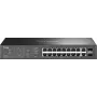 Switch de rede TP-LINK OMADA ES220GP Managed 18x Gigabit (10/100/1000) com suporte PoE+
