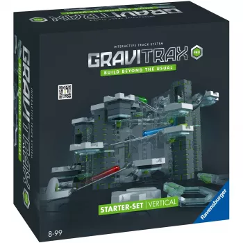 Pista de berlindes de brincar Ravensburger GraviTrax PRO conjunto inicial Vertical a partir dos 8 anos