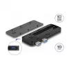 Caixa para SSD DeLOCK USB 3.2 Gen 2 para PlayStation5 M.2 NVMe sem ferramentas