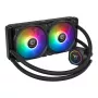 Refrigeração líquida CPU THERMALTAKE TH240 V3 ARGB Sync AIO preta, modelo CL-W465-PL12SW-A