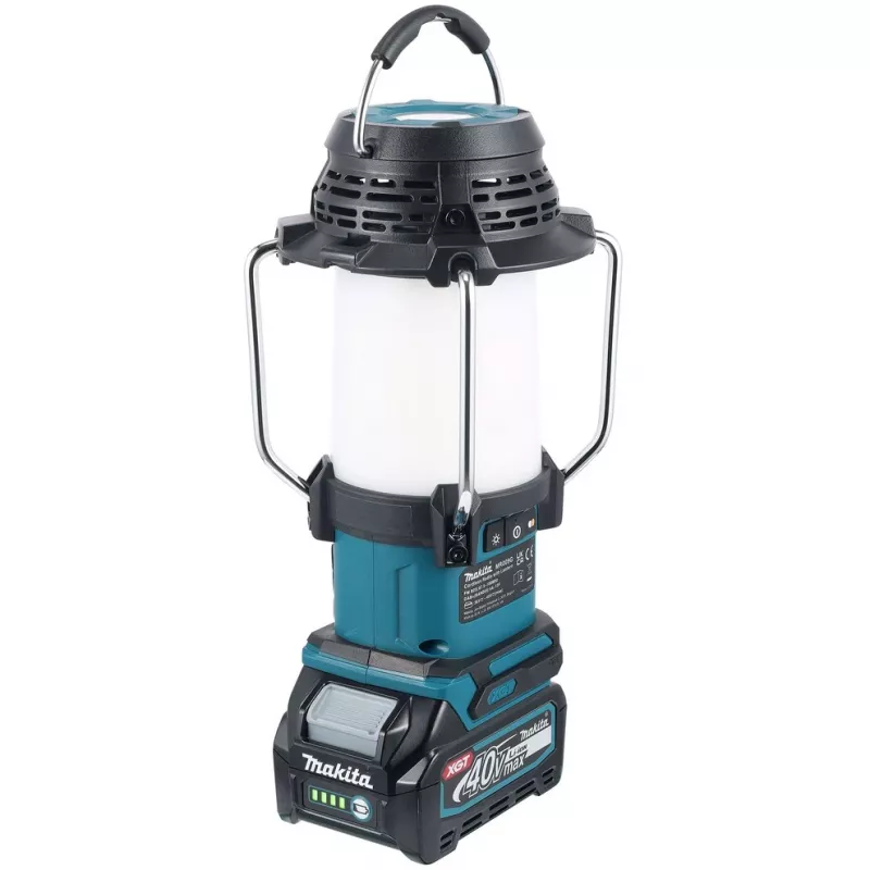 Rádio Makita MR009GZ 12/14.4/18/40V com lâmpada