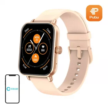 Smartwatch Colmi P81 dourado