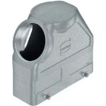 Caixa de conector Harting Han 24B-gs-M50 19300240529 — caixa industrial retangular para a série Han 24B