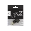 Adaptador HDMI GEMBIRD A-HDMI90-FML, HDMI para HDMI, adaptador em ângulo reto 90°, preto