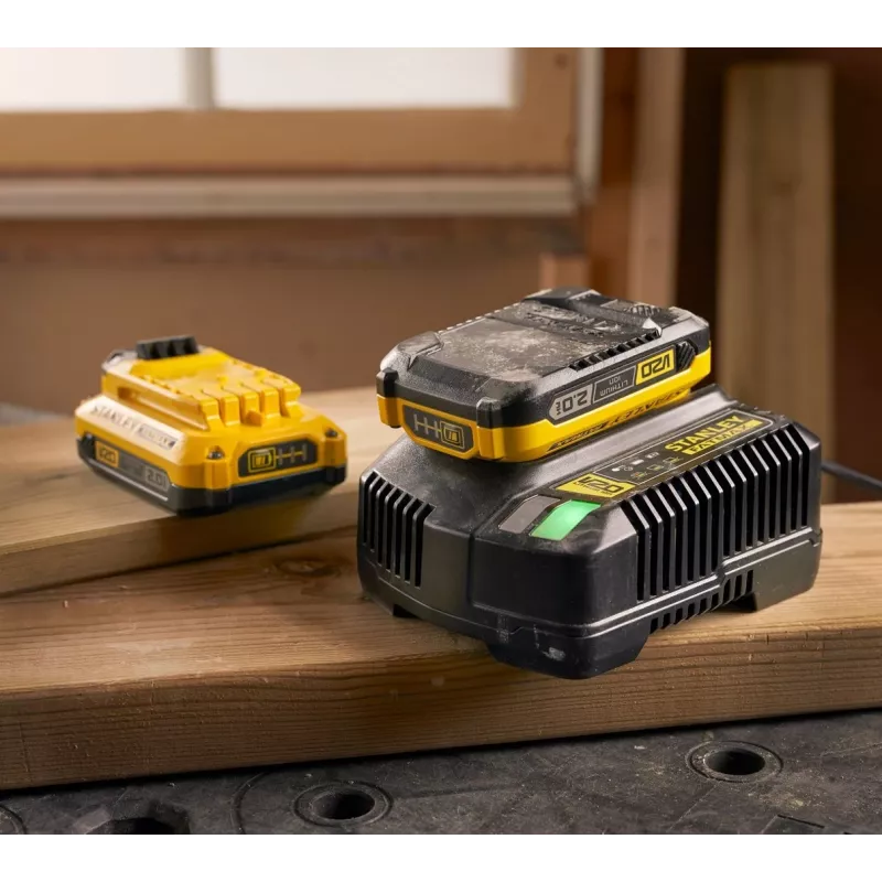 STANLEY SFMCD700D2A-QW 20V berbequim-aparafusador