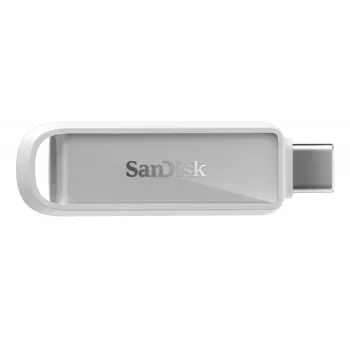 SanDisk Phone Drive, 128 GB, USB Type-C, 3.2 Gen 1 (3.1 Gen 1), 150 MB/s, sem tampa, branco