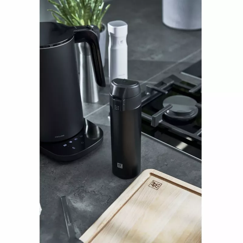 Caneca de viagem Zwilling Thermo 39500-508-0 - 450 ml preto, caneca isotérmica