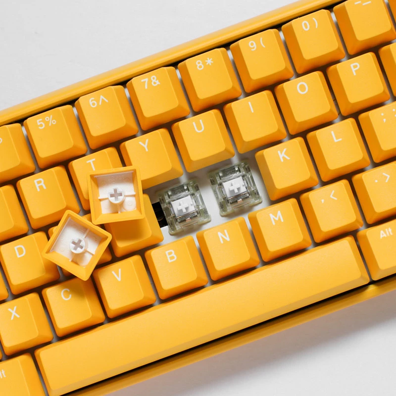 Ducky One 3 Yellow Teclado Gaming RGB LED MX-Clear US
